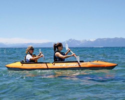 New Advanced Elements Lagoon2 Inflatable Kayak AE1033 w//case for 2 paddlers!